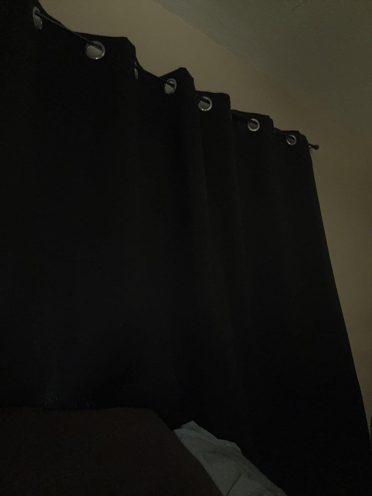 NICETOWN Black Blackout Curtains for Living Room 42 x 84 inches 2 Panels customer photo 2
