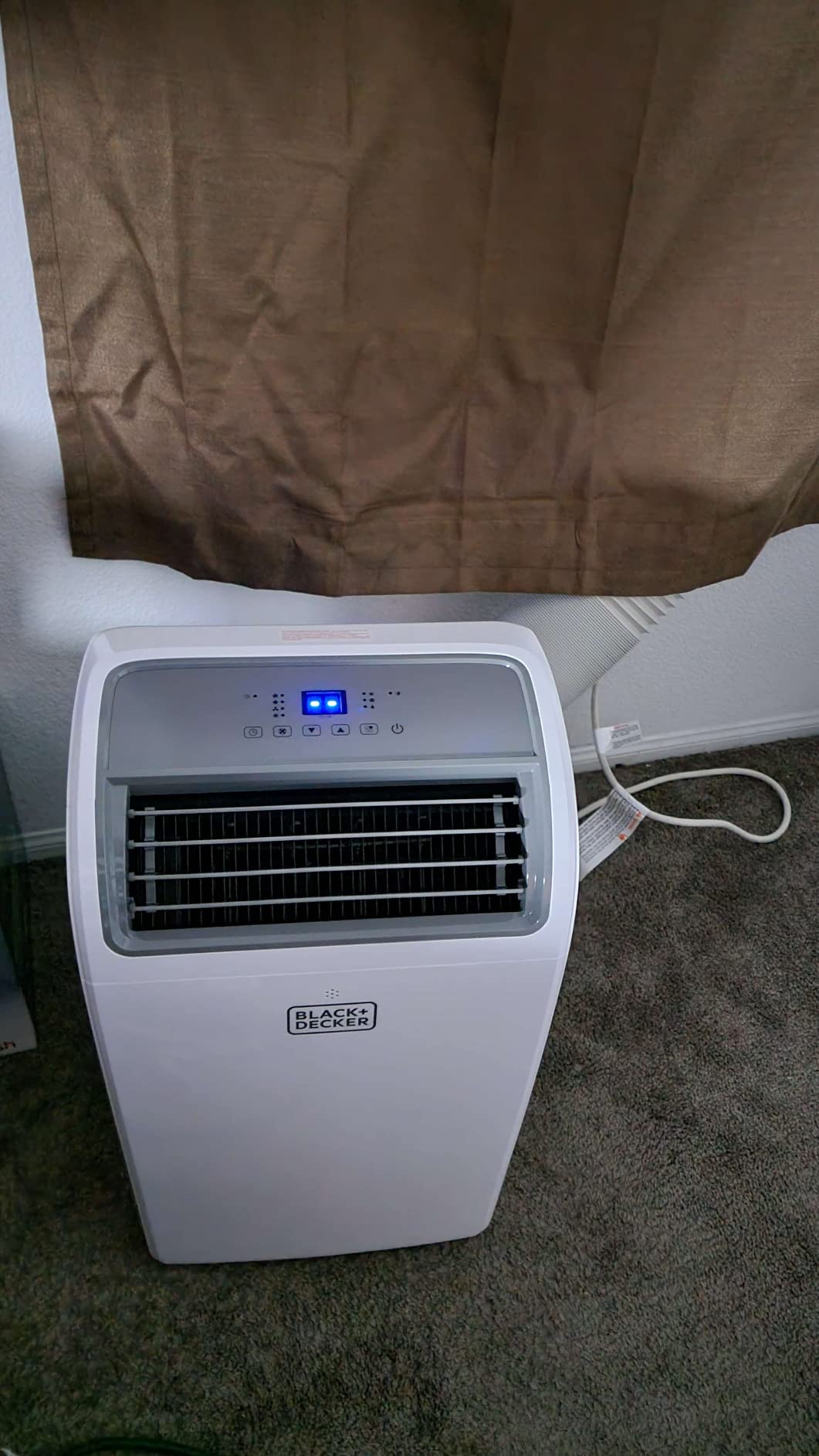 BLACK+DECKER Smart Portable Air Conditioner, 12,000 BTU, BPACT12WT, White customer photo 1