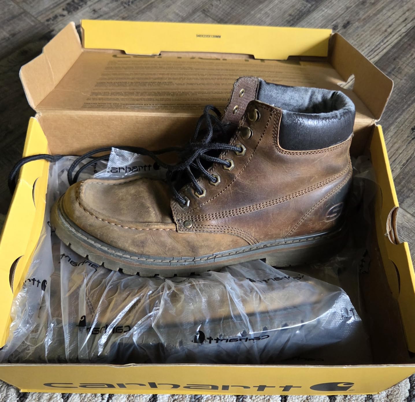 Carhartt Men's CMX4023 Lightweight Wedge Moc Toe Chukka customer photo 1