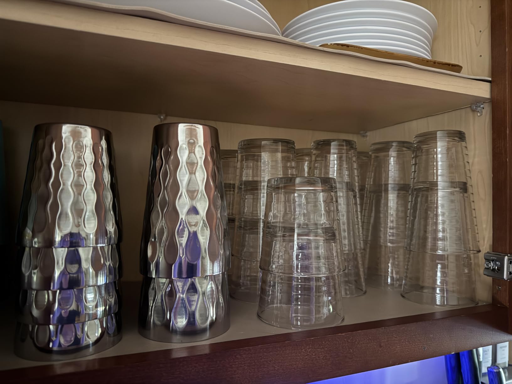 Libbey Impressions 16-Piece Tumbler and Rocks Clear Drinking Glasses, 8 16.7oz & 8 12oz Double Old-Fashioned Glass Drinking Cups Set customer photo 2
