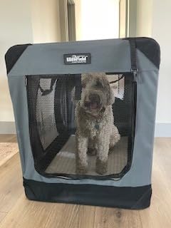 EliteField 3-Door Soft Dog Crate with Bed & Carrying Bag (2-Year Warranty) customer photo 1