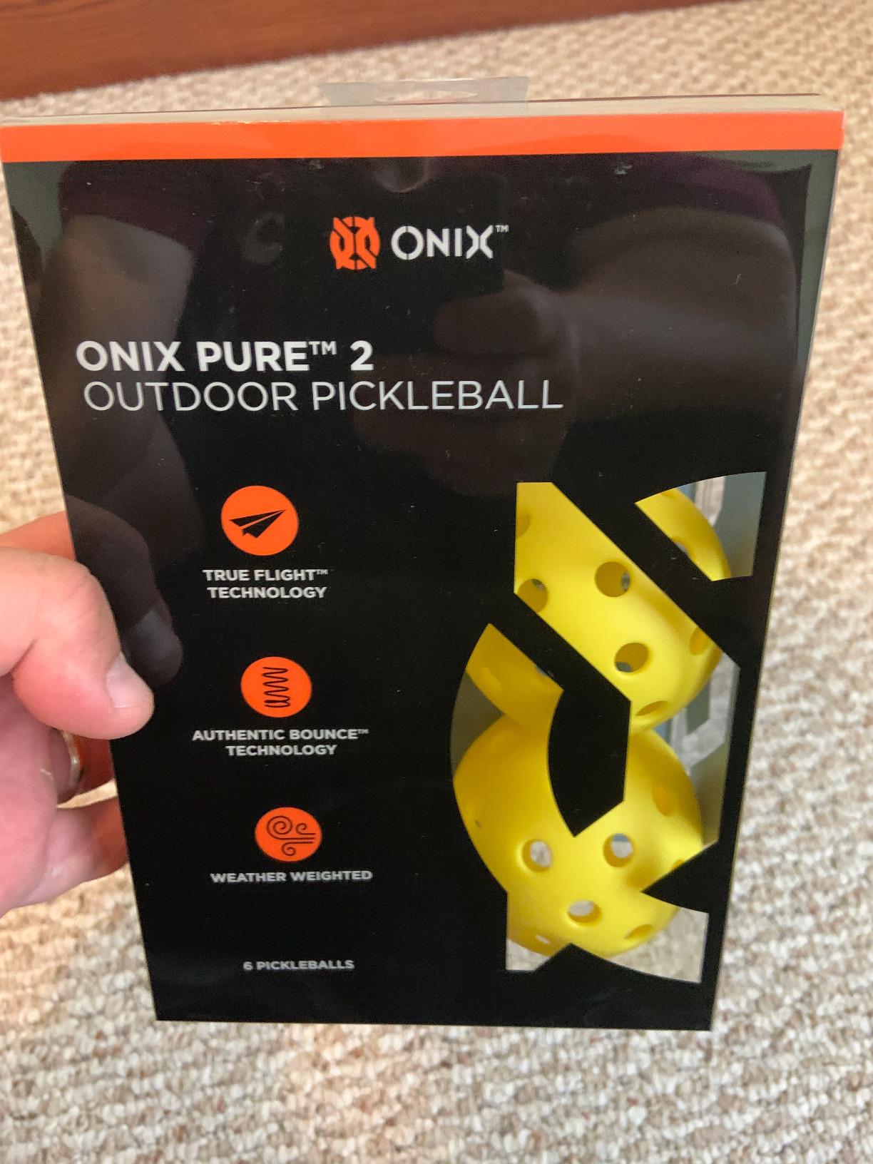 Onix Pickleball Outdoor Balls — Pure 2 and Dura 40 Pack for Durable, High-Performance Play on Outdoor Courts customer photo 1