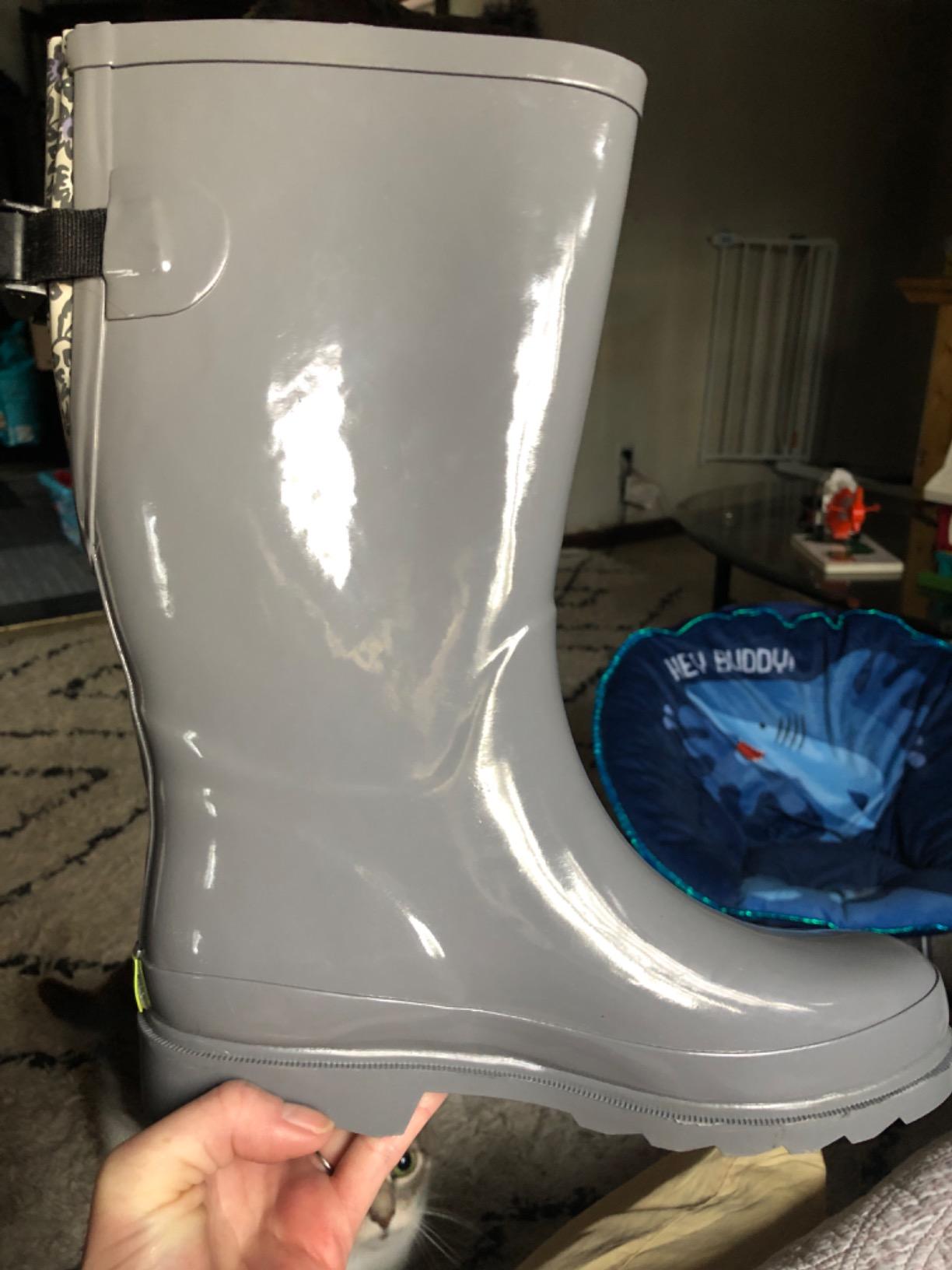 Western Chief Waterproof Printed Wide Calf Rain Boot customer photo 1