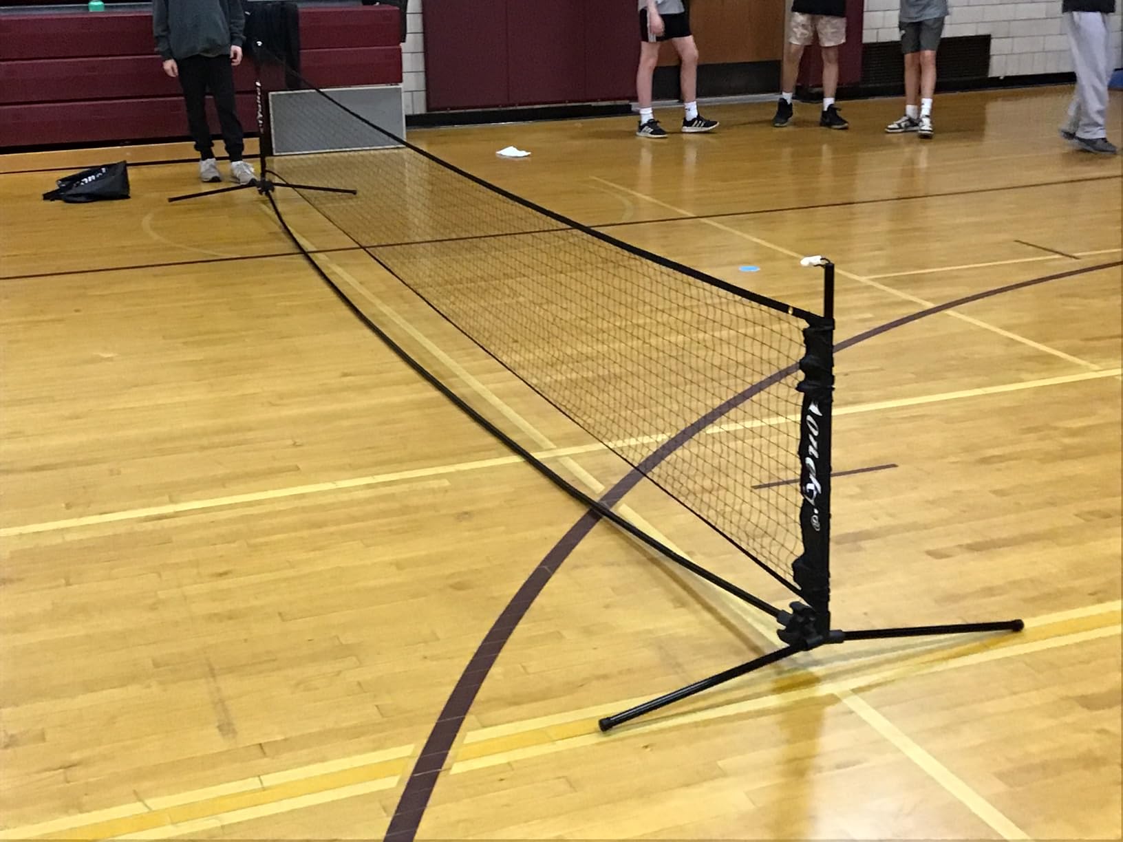 Aoneky Mini Portable Tennis Net for Driveway - Kids Soccer Tennis Net - Pickleball Net customer photo 2