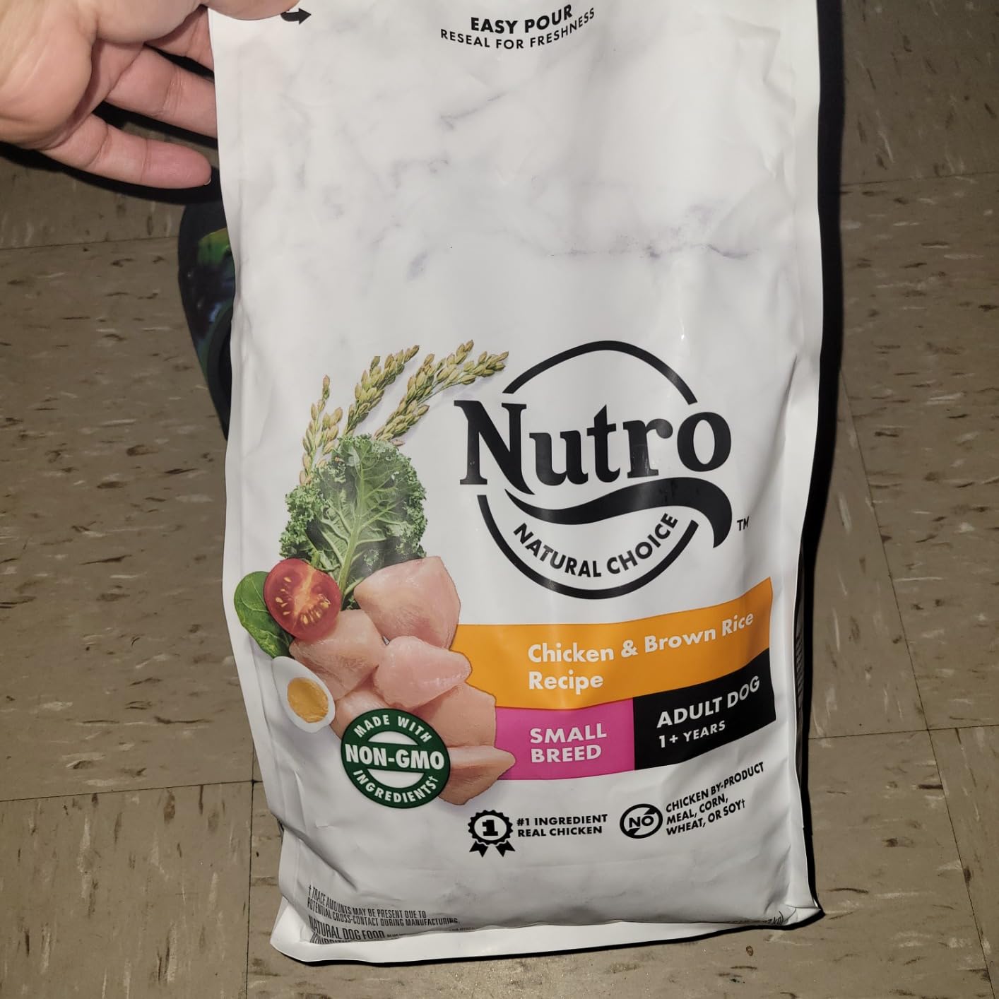 Nutro Natural Choice Small Breed Dry Dog Food, Chicken & Rice, 5 lb customer photo 1