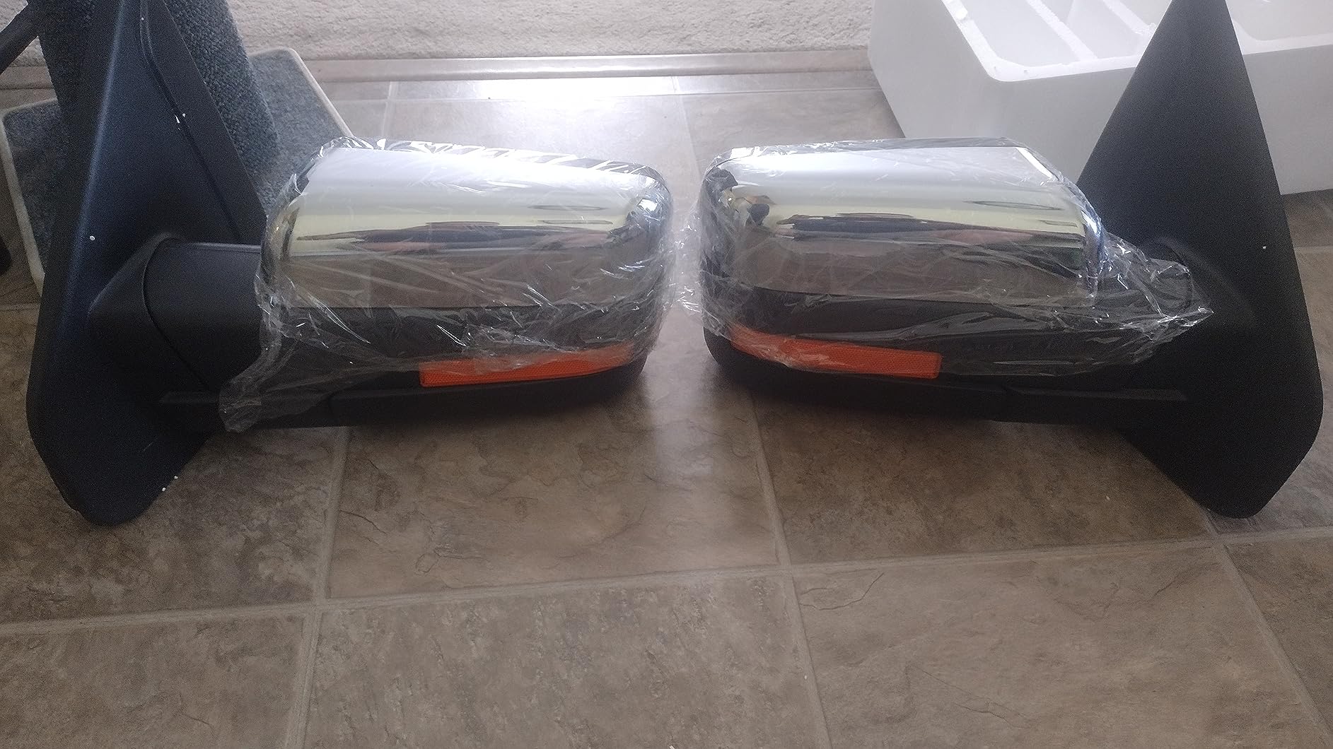 ECCPP Pair Tow Mirrors Side View Fit For Ford For F150 Series 2004-2014 customer photo 2