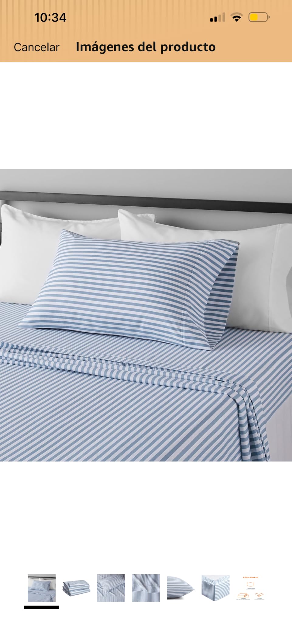 Amazon Basics Lightweight Super Soft Cooling, Breathable Wrinkle Resistant Brushed Microfiber 4-Piece Sheet Set with 14-Inch Deep Pockets, Queen, Taupe, Solid customer photo 1