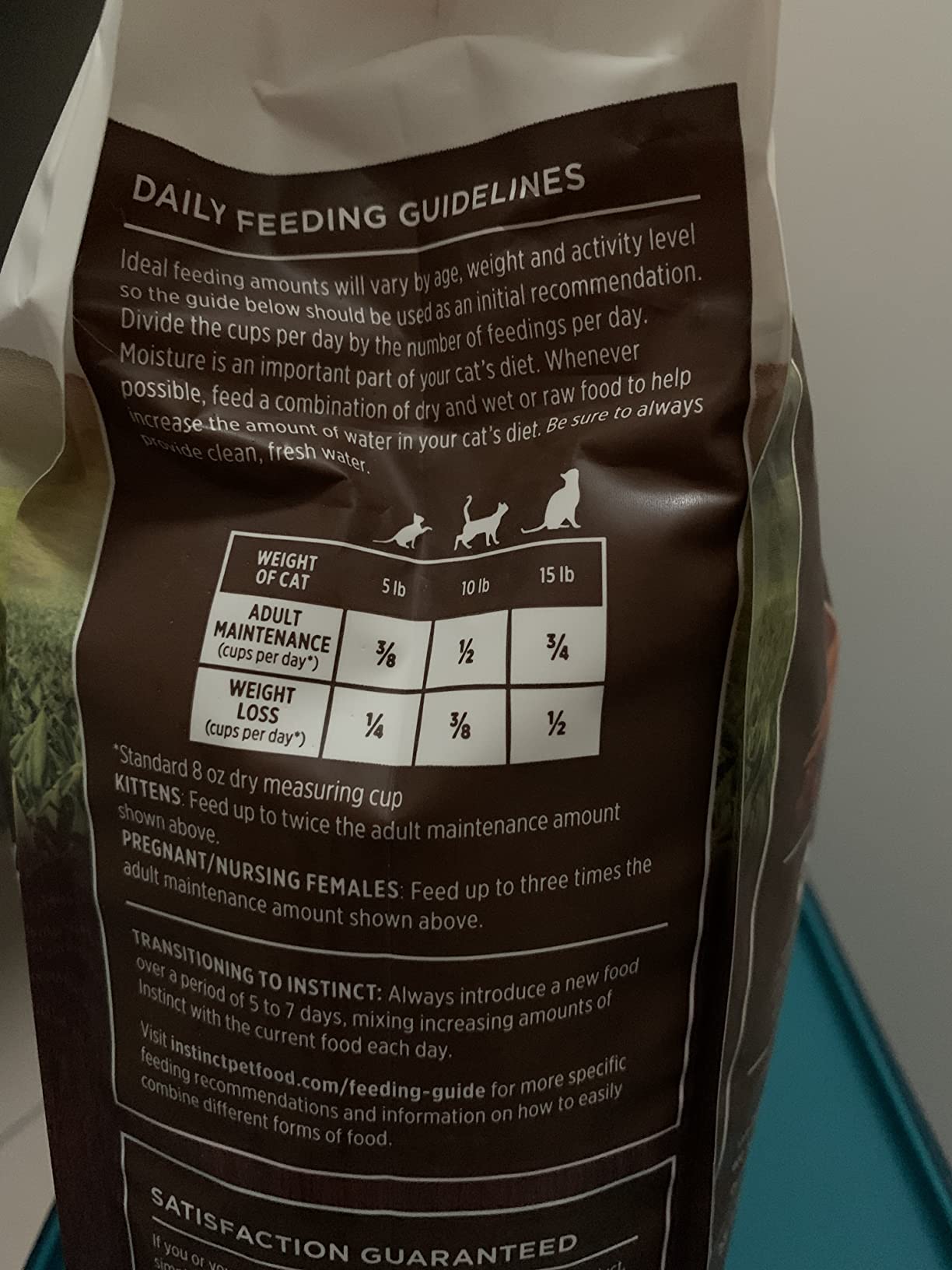 Instinct Original Dry Cat Food, Raw Coated Kibble, Real Chicken, 5 lb. Bag customer photo 2