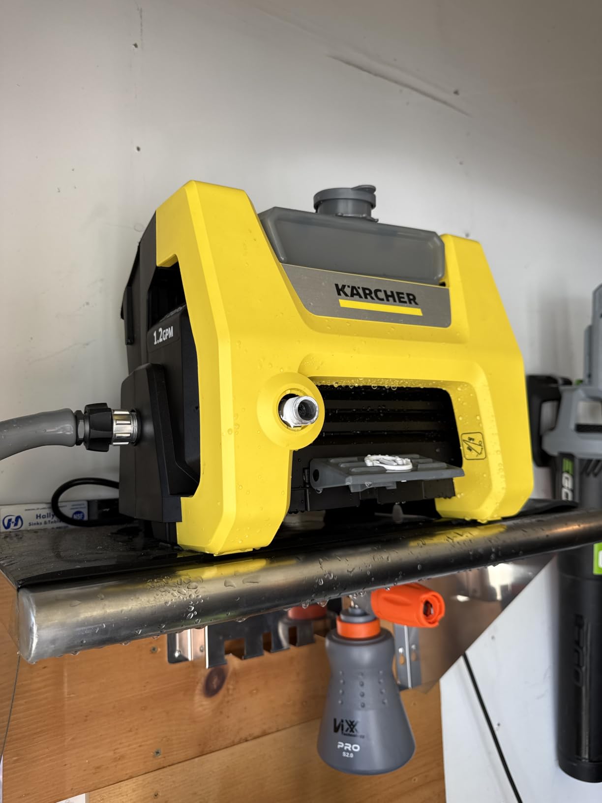 Kärcher Pressure Washer K1700 Cube, CETA Certified, 3 Spray Nozzles, Detergent Tank, for Cars, Driveways, Siding, Patios, 1.2 GPM customer photo 1