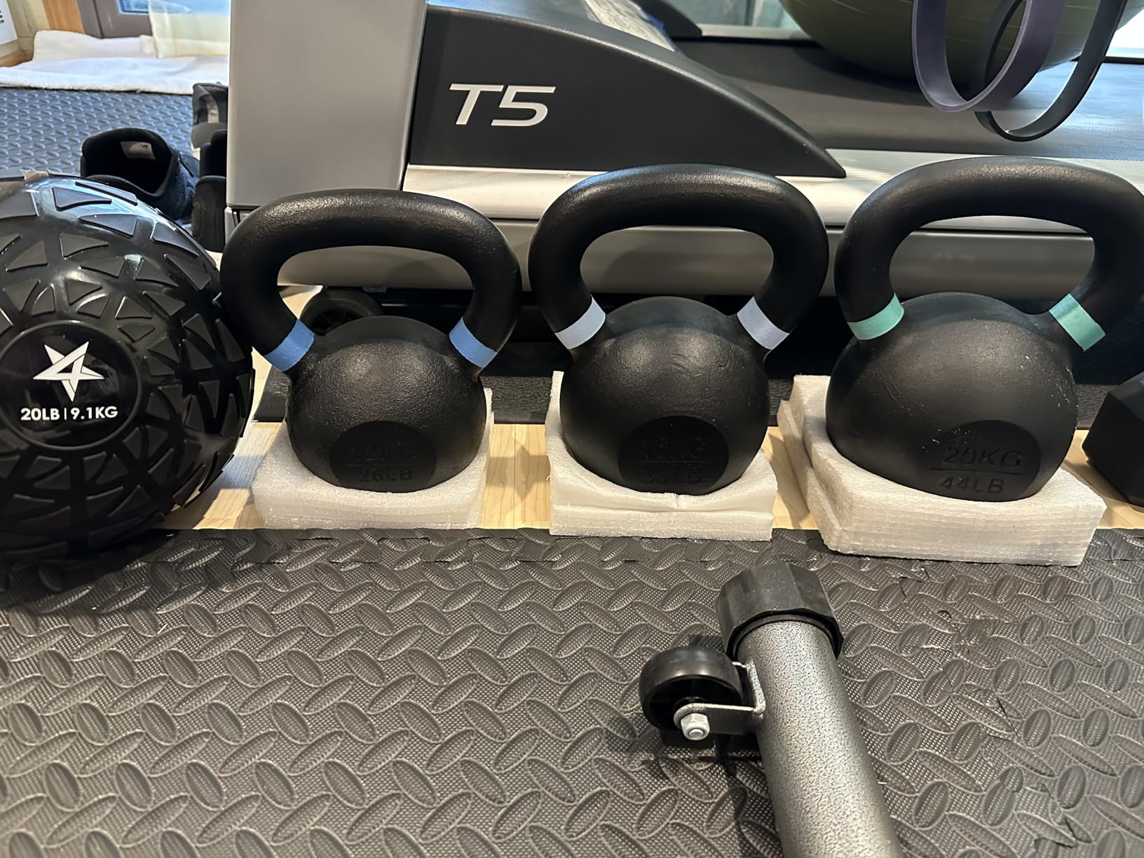 Yes4All Powder Coated Kettlebell, 9–88 lb Cast Iron Weights customer photo 2