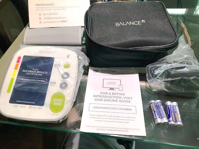 Greater Goods Bluetooth Blood Pressure Monitor for Home Use, Upper Arm Cuff customer photo 1