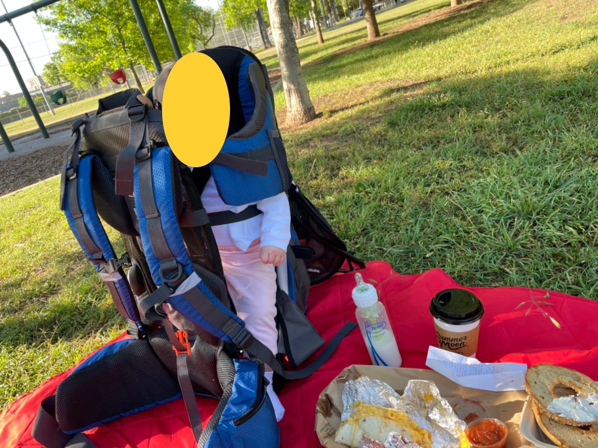 Hiking Baby Carrier Backpack - Toddler & Child Carrier customer photo 2
