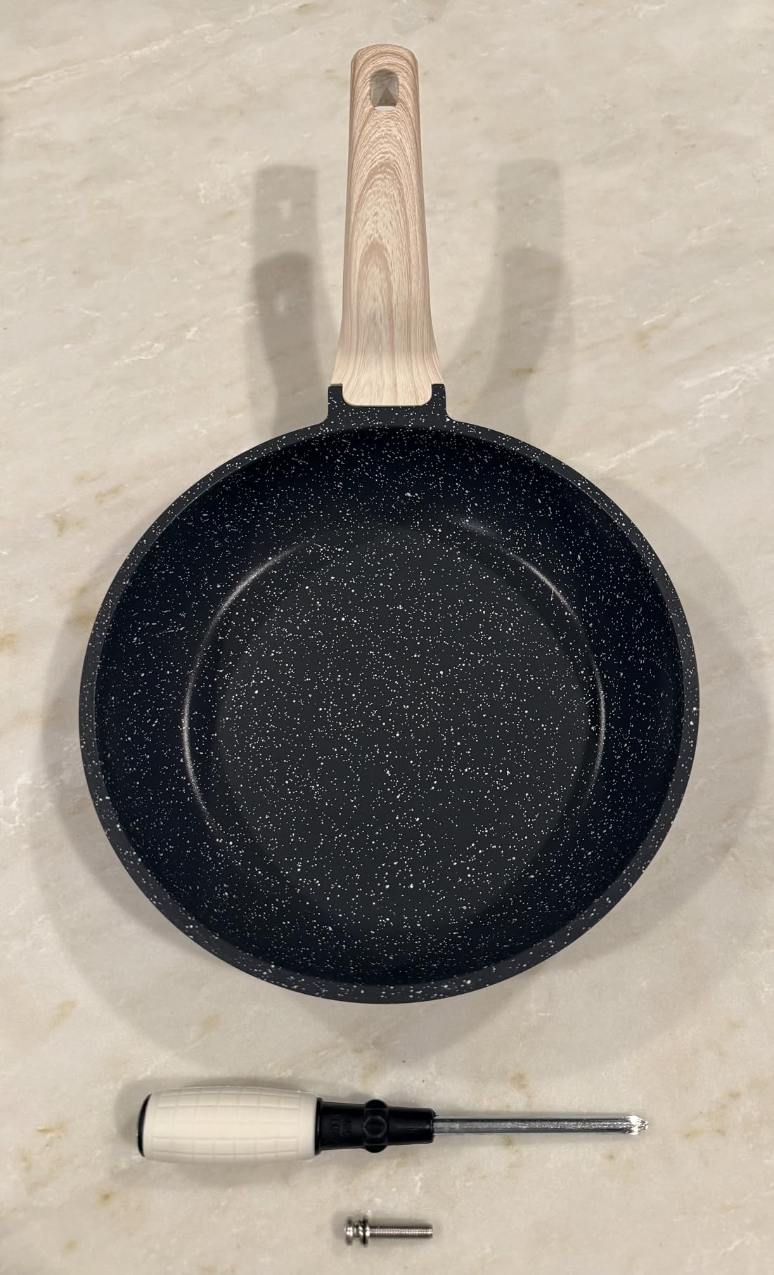 CAROTE Nonstick Frying Pan, 8 Inch Classic Granite Skillet customer photo 1