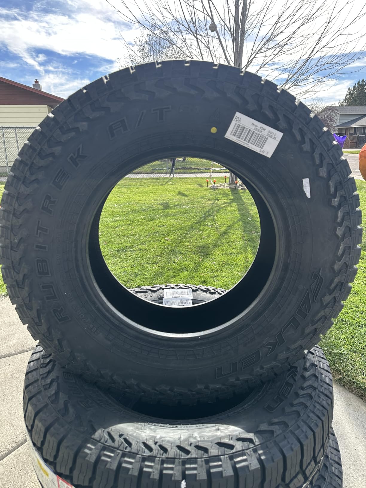 Falken Rubitrek A/T All Terrain 265/70R17 115T Light Truck Tire customer photo 1