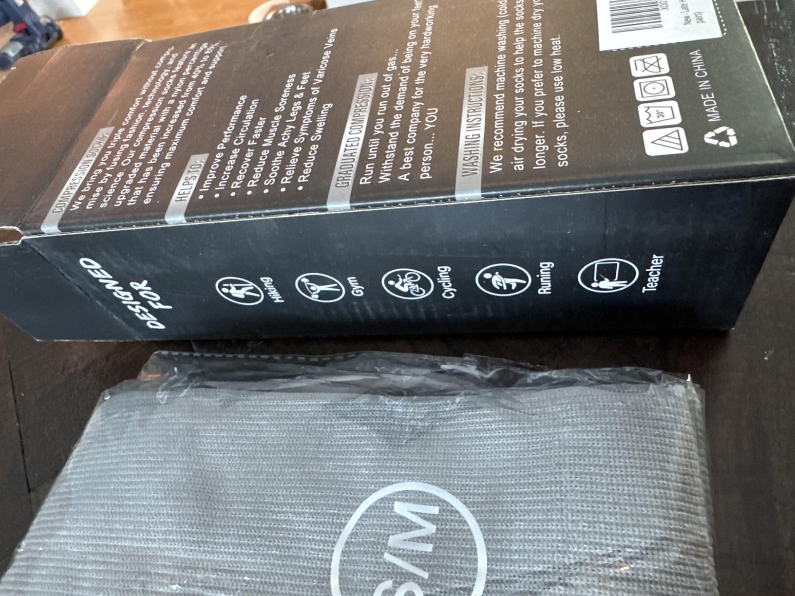 3 Pack Medical Compression Sock-Compression Sock For Women and Men Circulation -Best for Running,Nursing,Athletic Sports customer photo 2