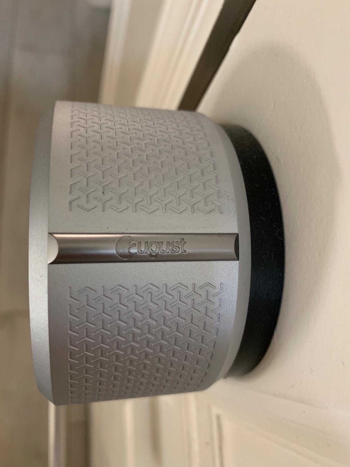 August Home Smart Lock Pro + Connect Hub - Wi-Fi Smart Lock for Keyless Entry - Works with Alexa, Google Assistant, and more – Silver customer photo 1