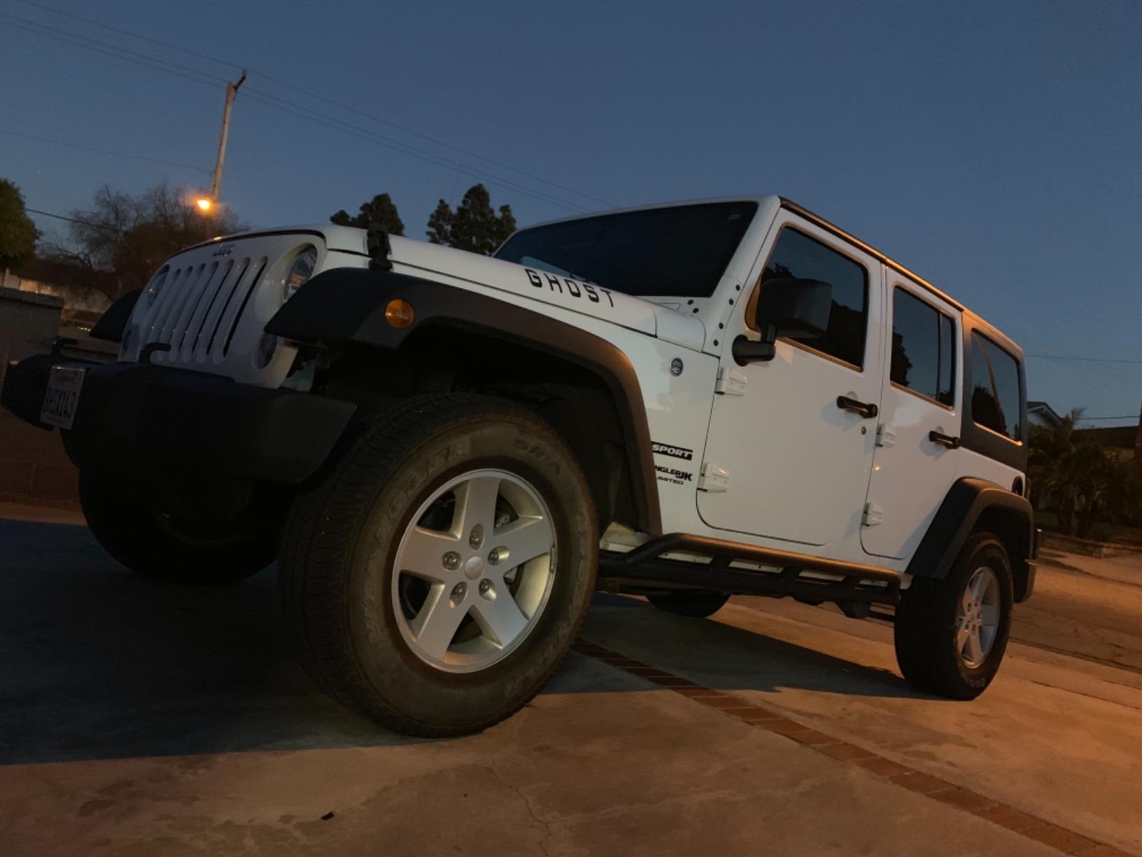 Hooke Road Wrangler JK Rock Slider Nerf Bars Running Boards for 2007-2018 Jeep Wrangler JK Unlimited 4 Door (Pair) customer photo 2
