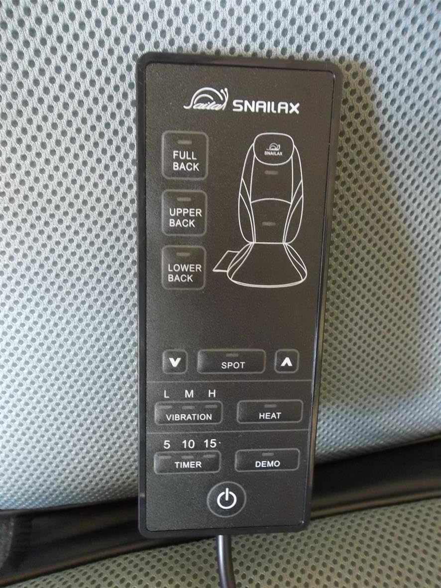 Snailax Shiatsu Back Massager with Heat, Massage Chair Pad Gift for Her Him customer photo 1