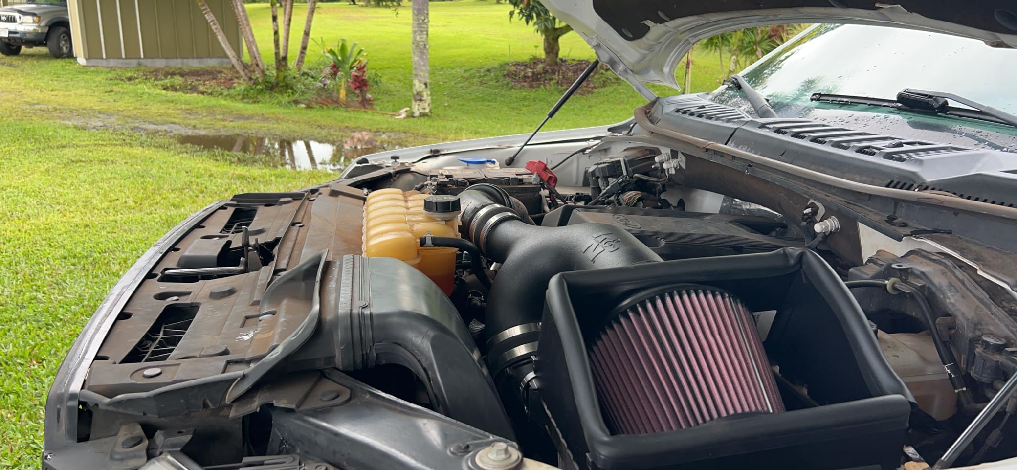 K&N Cold Air Intake System: High-Flow Air Filter, Increase Performance & Towing: Compatible with 2017-2026 FORD/LINCOLN: Expedition, F150, F150 Raptor, Navigator, 63-2599 customer photo 2