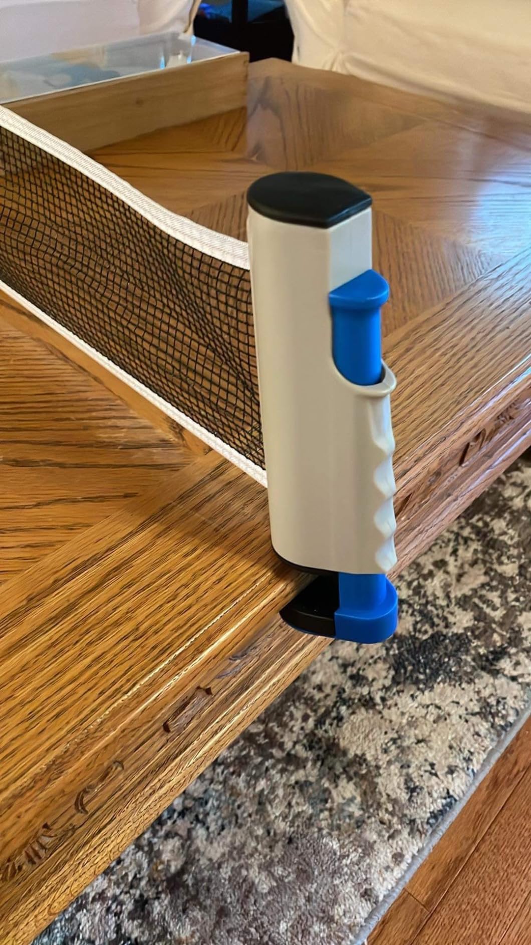 GSE Pro Adjustable Retractable Ping Pong Net & Post, Table Tennis Set customer photo 1