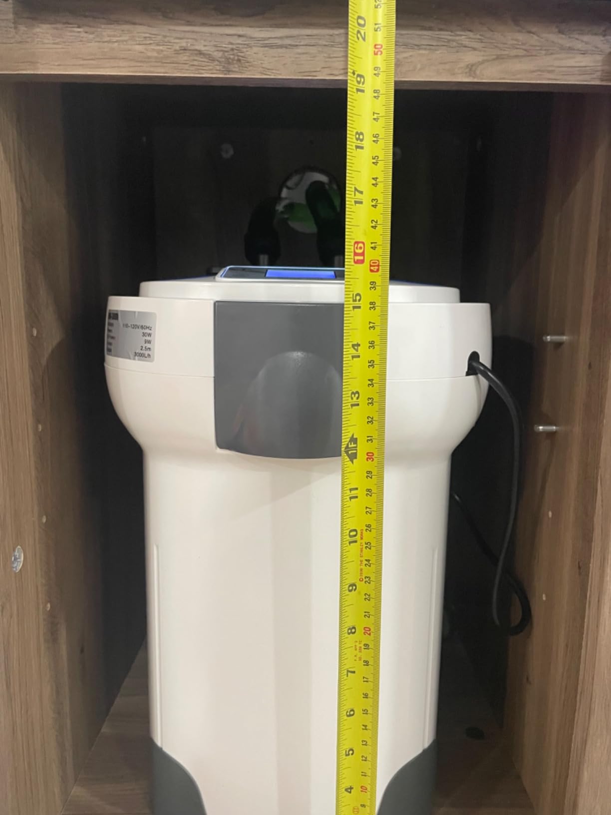 SunSun HW-3000 UV 9W 5-Stage External Canister Filter 793gph, White customer photo 1