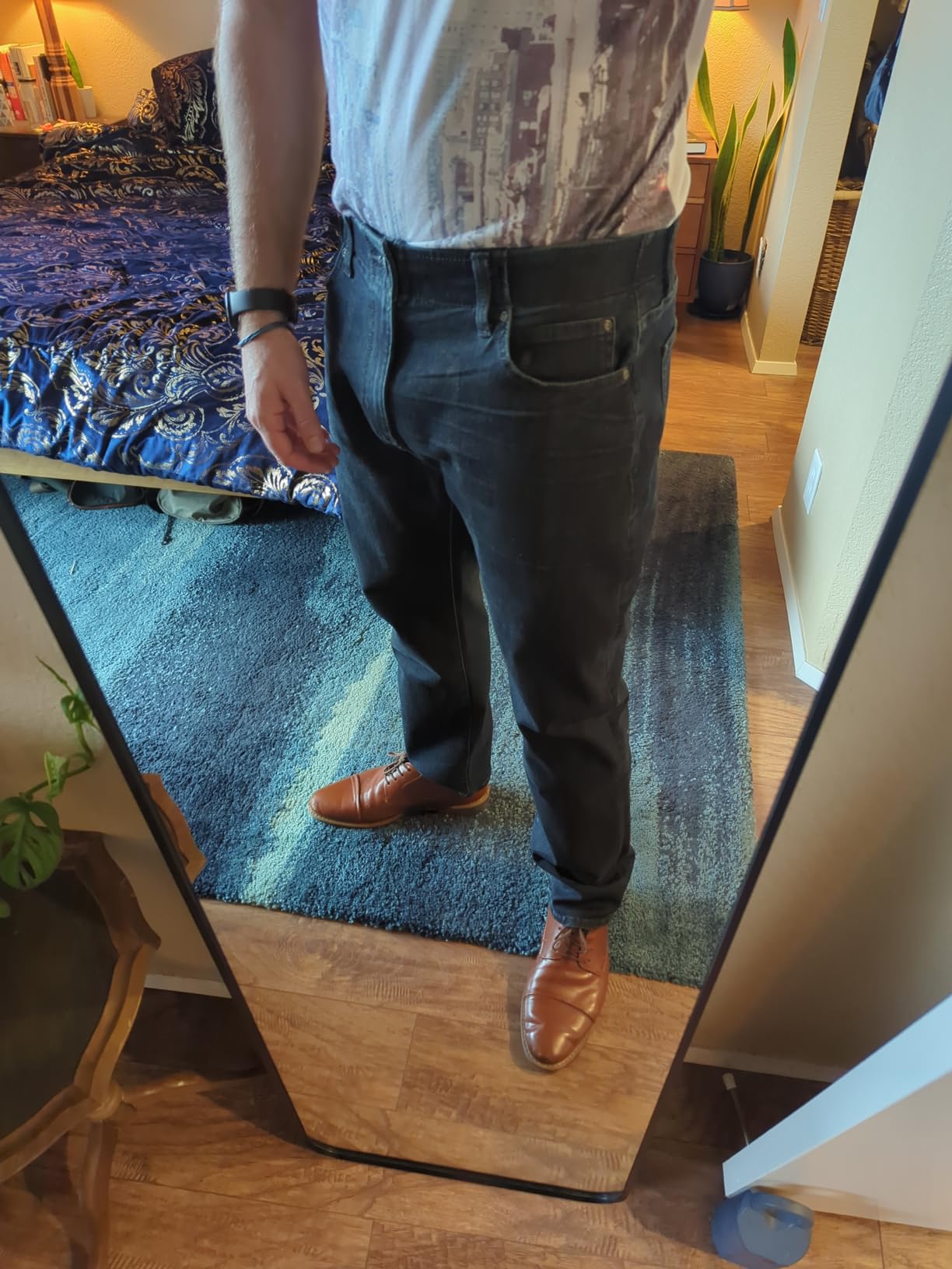 Lee Men's Extreme Motion Athletic Taper Jean customer photo 2
