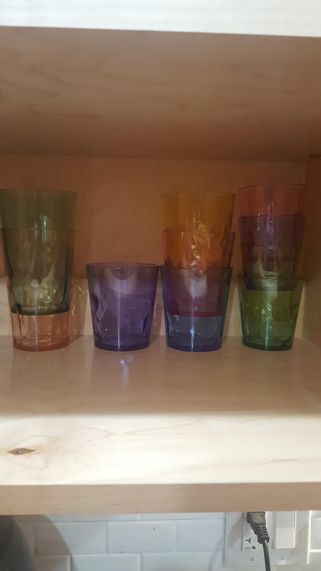 SCANDINOVIA - 19oz Unbreakable Premium Drinking Glasses Set of 6 - Super Grade Acrylic Plastic - Perfect for Gifts - Dishwasher Safe - Stackable - Drinkware Cups Reusable Water Tumbler customer photo 1