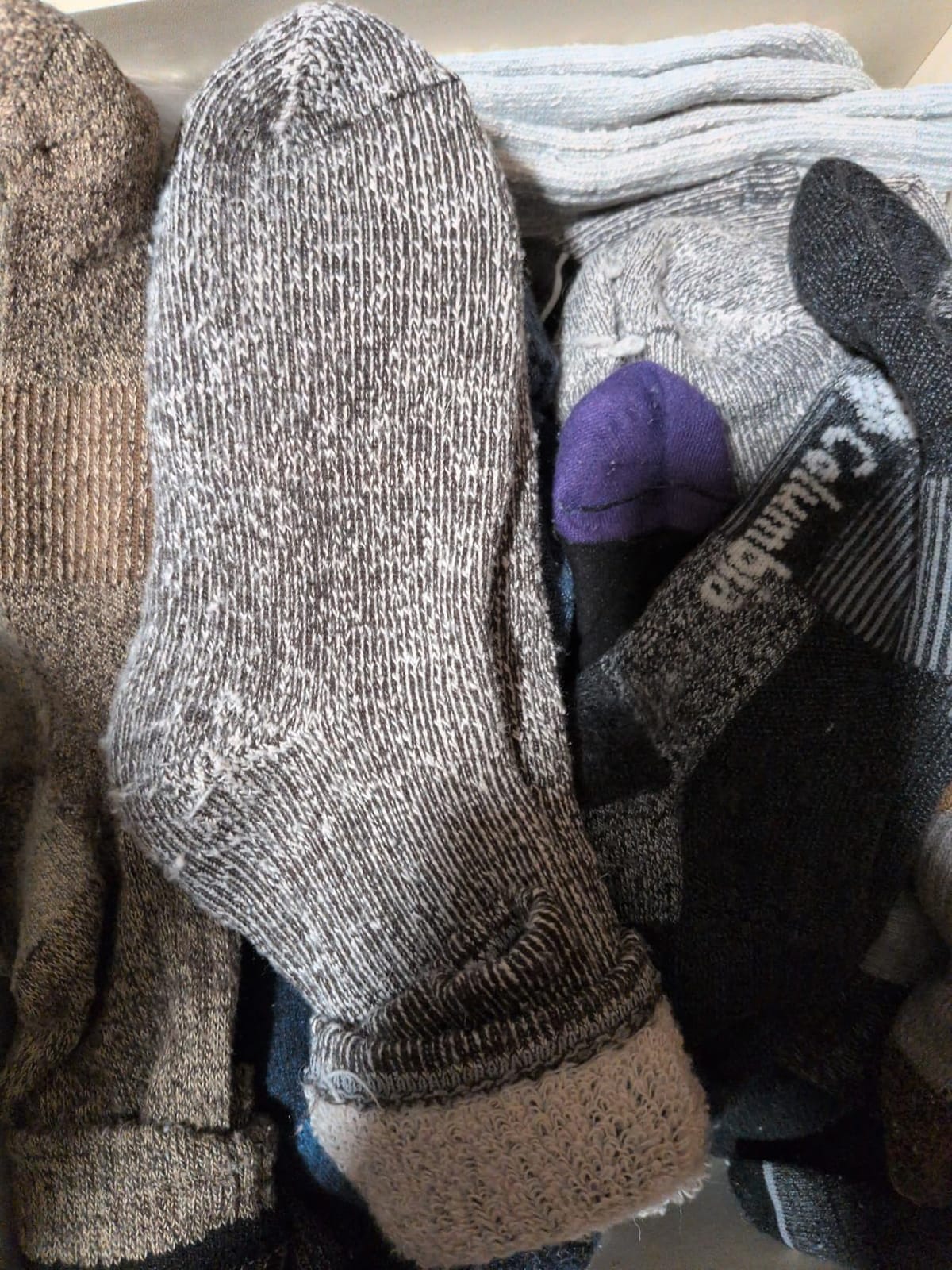 Time May Tell Merino Wool Socks for Men & Women Cushion Hiking Boot Socks customer photo 1