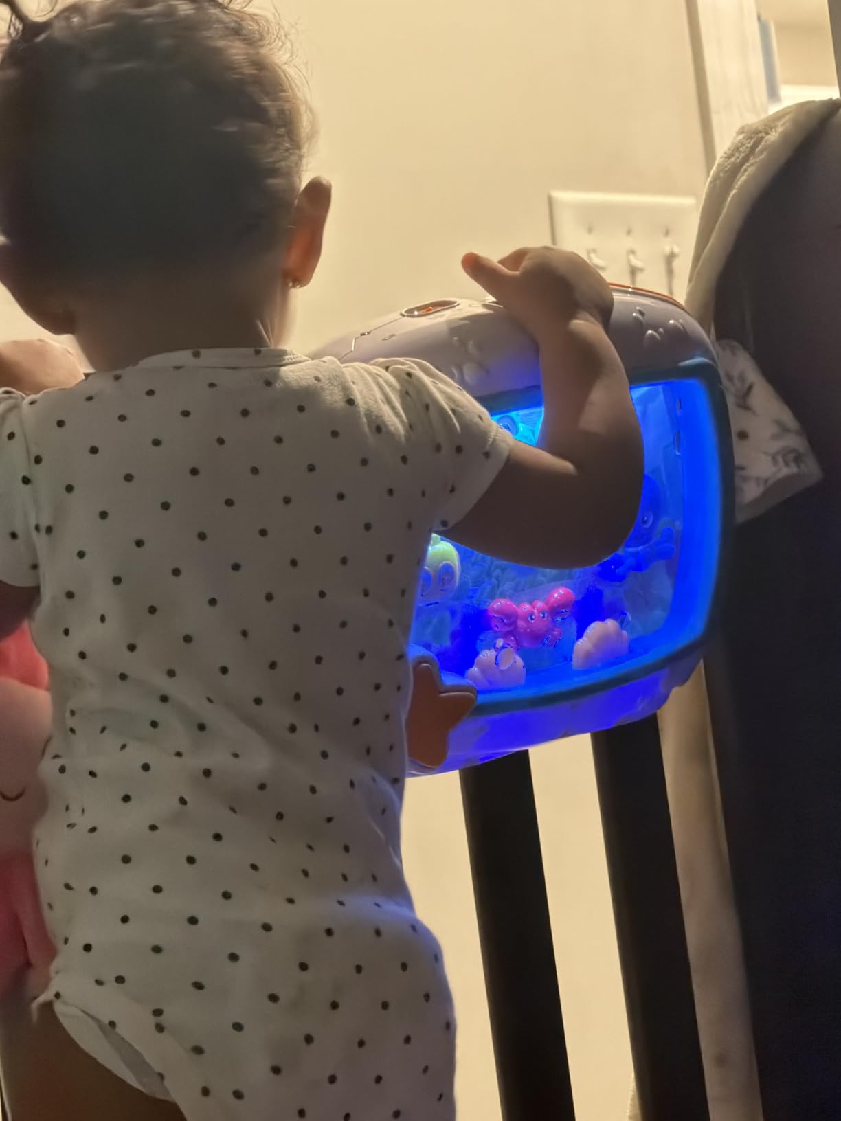 Baby Einstein Sea Dreams Soother Musical Crib Toy and Sound Machine, Newborn and up customer photo 2