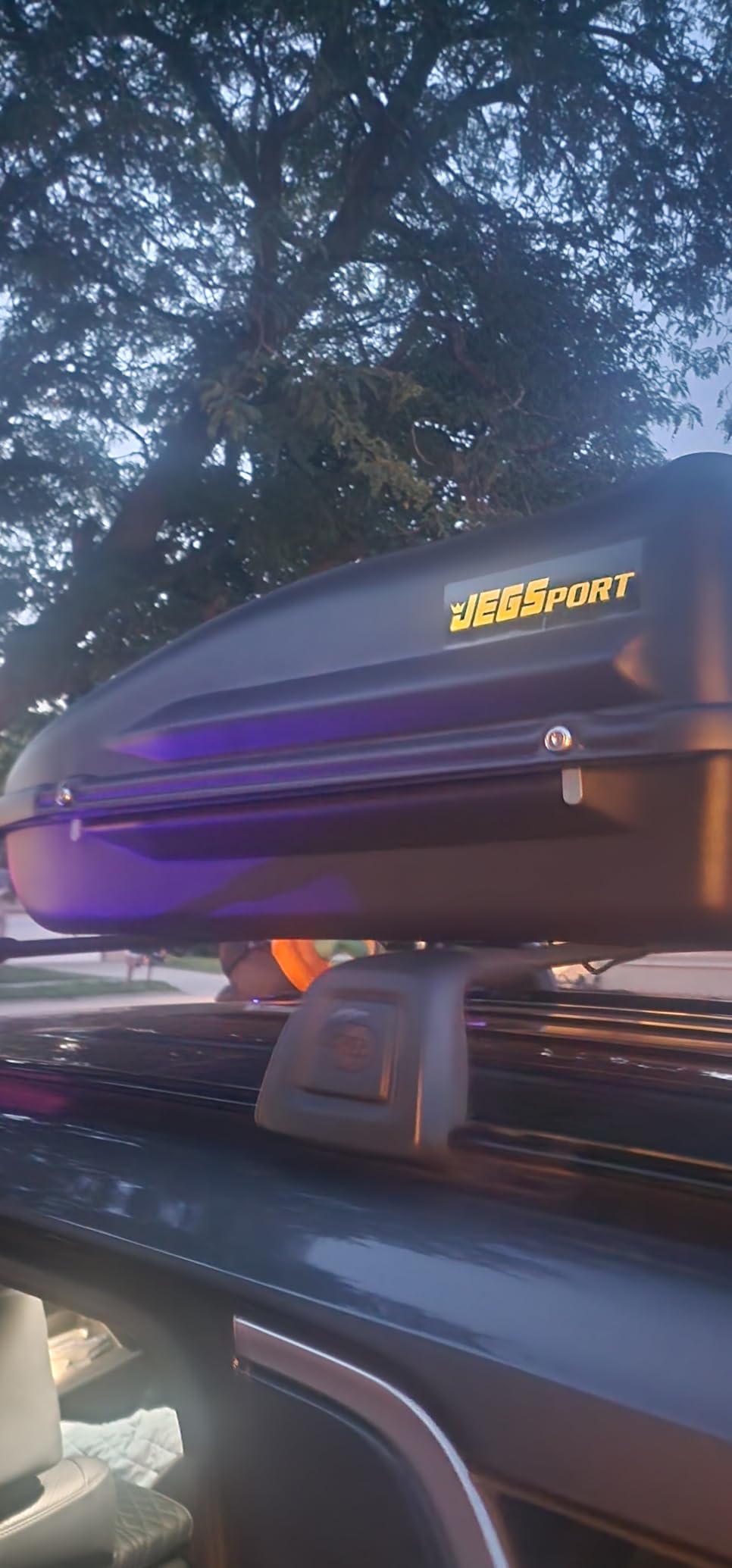 10 cu. ft. Rooftop Cargo Carrier, Weatherproof Lockable, 110 lb. Capacity customer photo 1