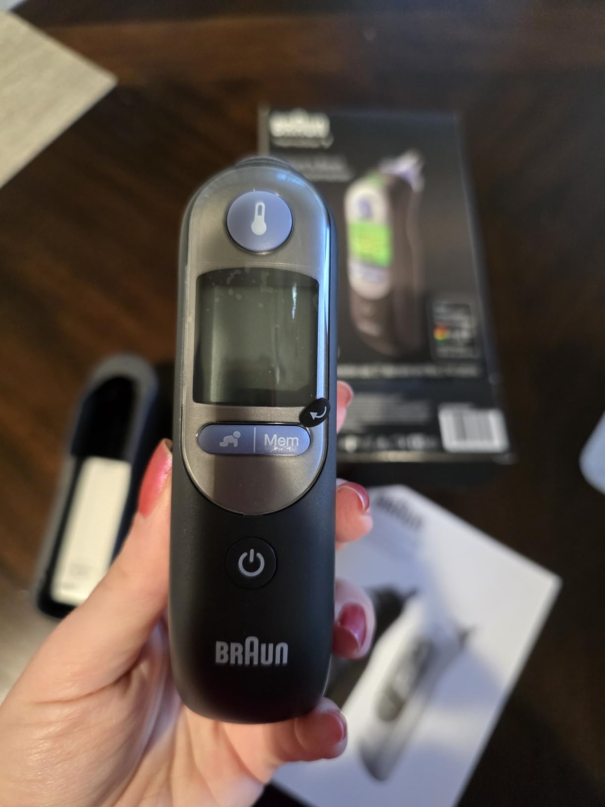 Braun ThermoScan 7 Digital Ear Thermometer for Adults, Babies & Infants customer photo 2