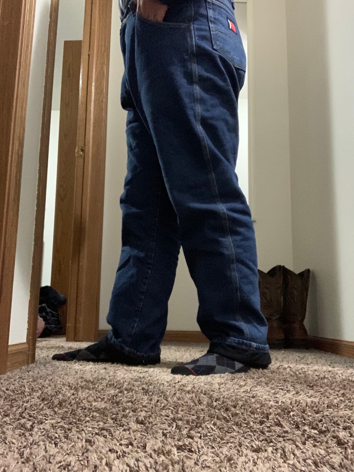 Wrangler Riggs Workwear Men's Lined Relaxed Fit Jean customer photo 1