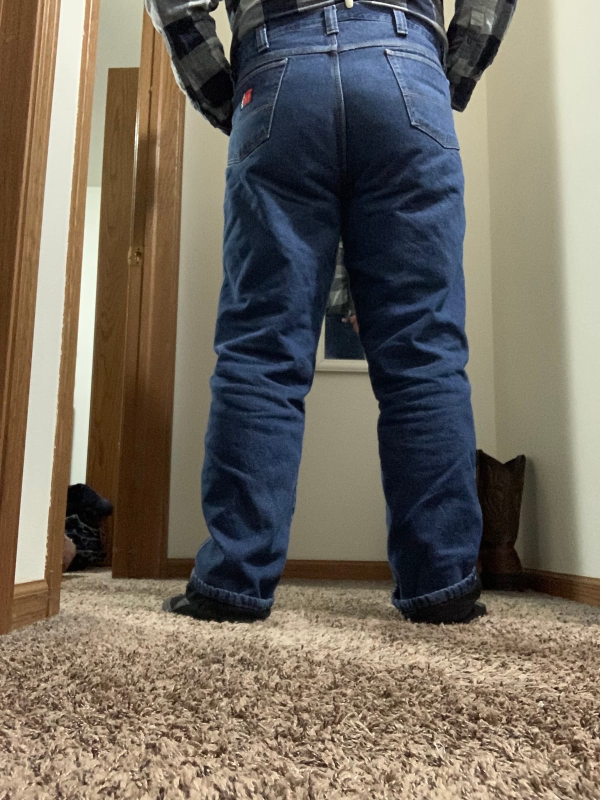 Wrangler Riggs Workwear Men's Lined Relaxed Fit Jean customer photo 2