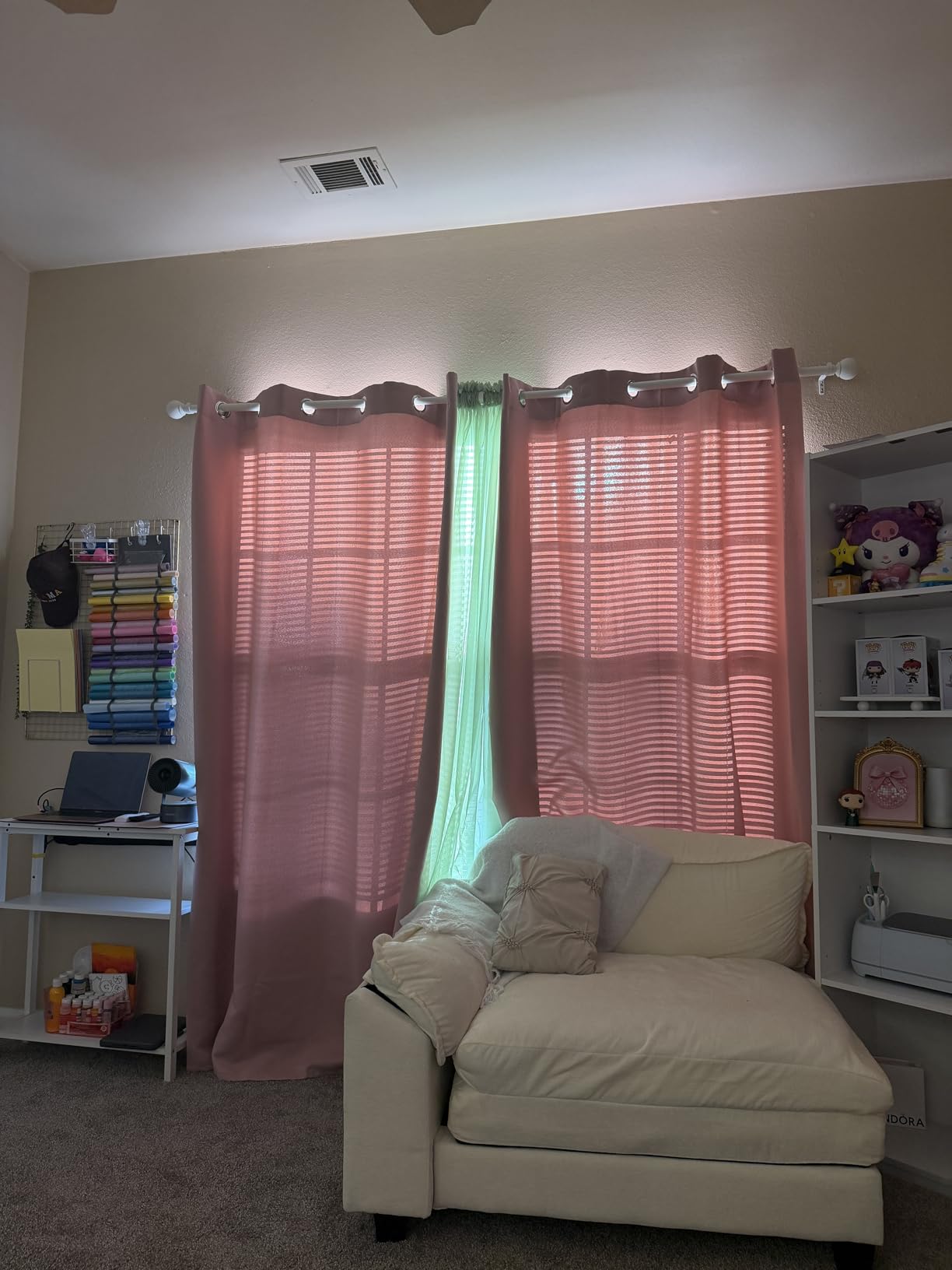 LEMOMO Blackout Curtains 52 x 84 inches Long Black Curtains Set of 2 Panels Thermal Insulated Room Darkening Curtains for Bedroom customer photo 2