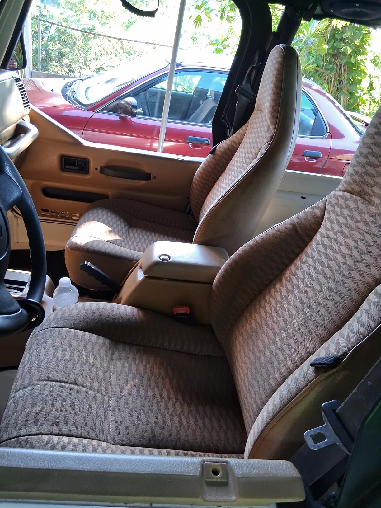 Rough Country Neoprene Seat Covers for Jeep Wrangler TJ (1997-2002) - Waterproof & UV Resistant, Foam Padded, Front & Rear Seat Cover Set customer photo 1