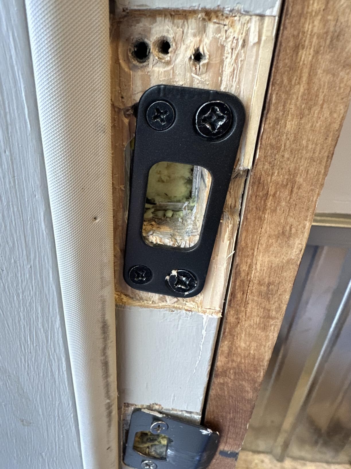 Schlage Encode Smart WiFi Deadbolt Lock with Camelot Trim, Satin Nickel customer photo 2