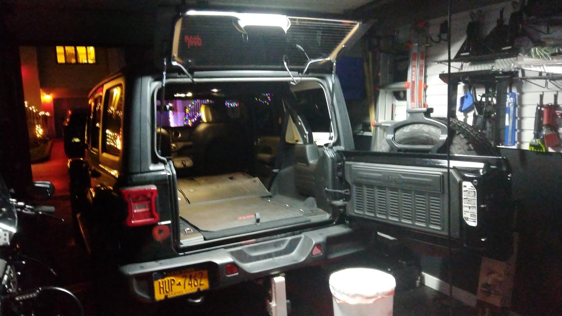 LED Tailgate Light Bar for Jeep Wrangler TJ YJ JK JKU JL JLU JT 1997-2023 customer photo 2
