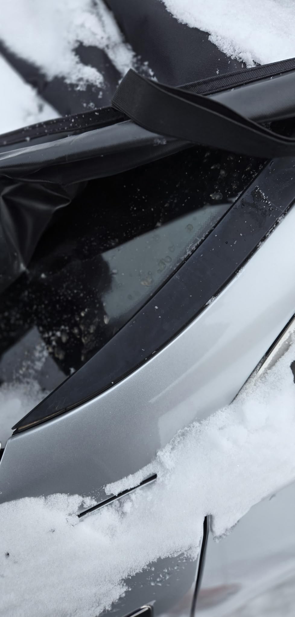 EcoNour Windshield Cover for Ice and Snow, Car Front Window Snow Cover customer photo 2