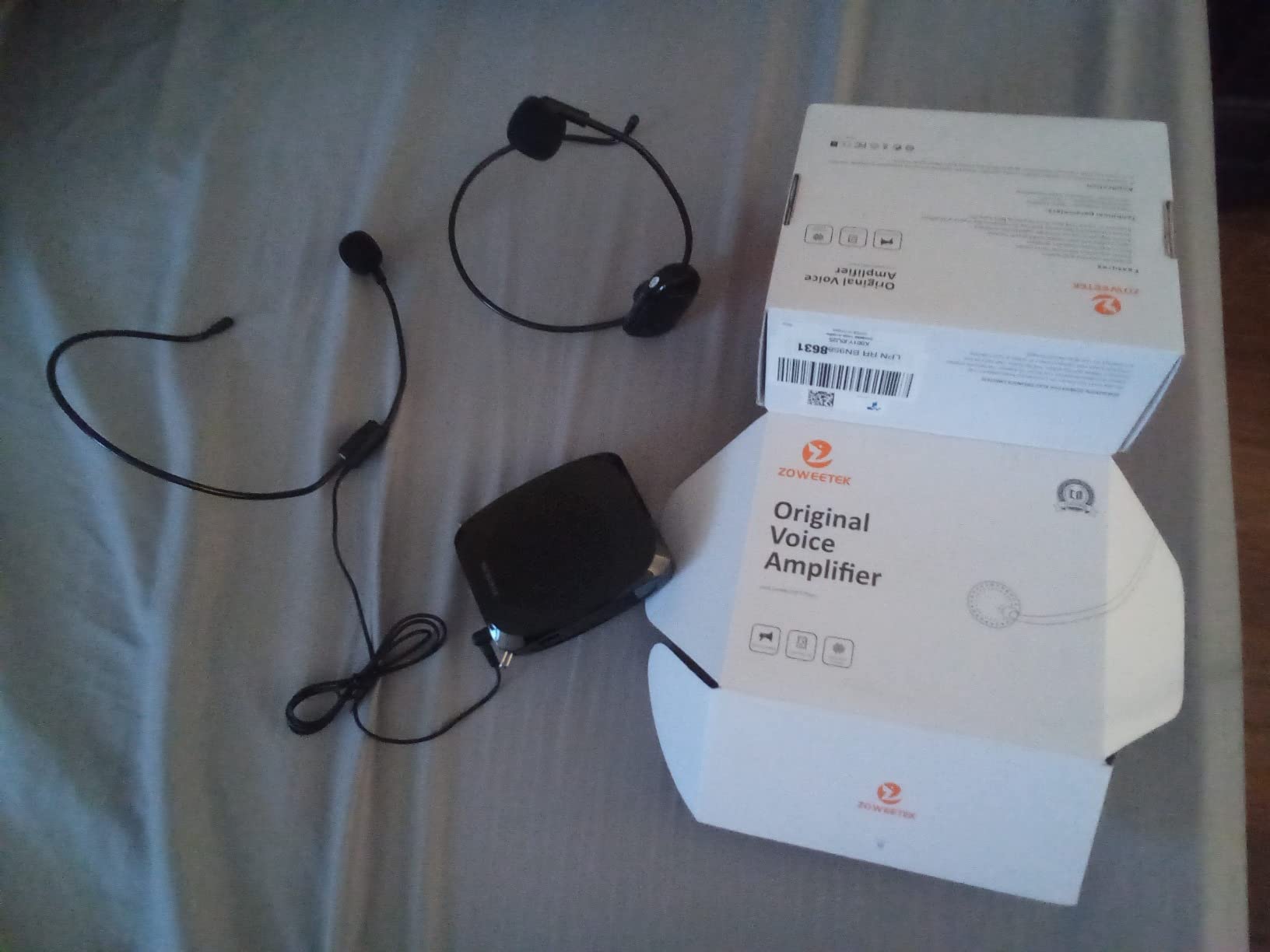 ZOWEETEK Original Voice Amplifier for Teachers with 2 Mics Wired+Wireless customer photo 2