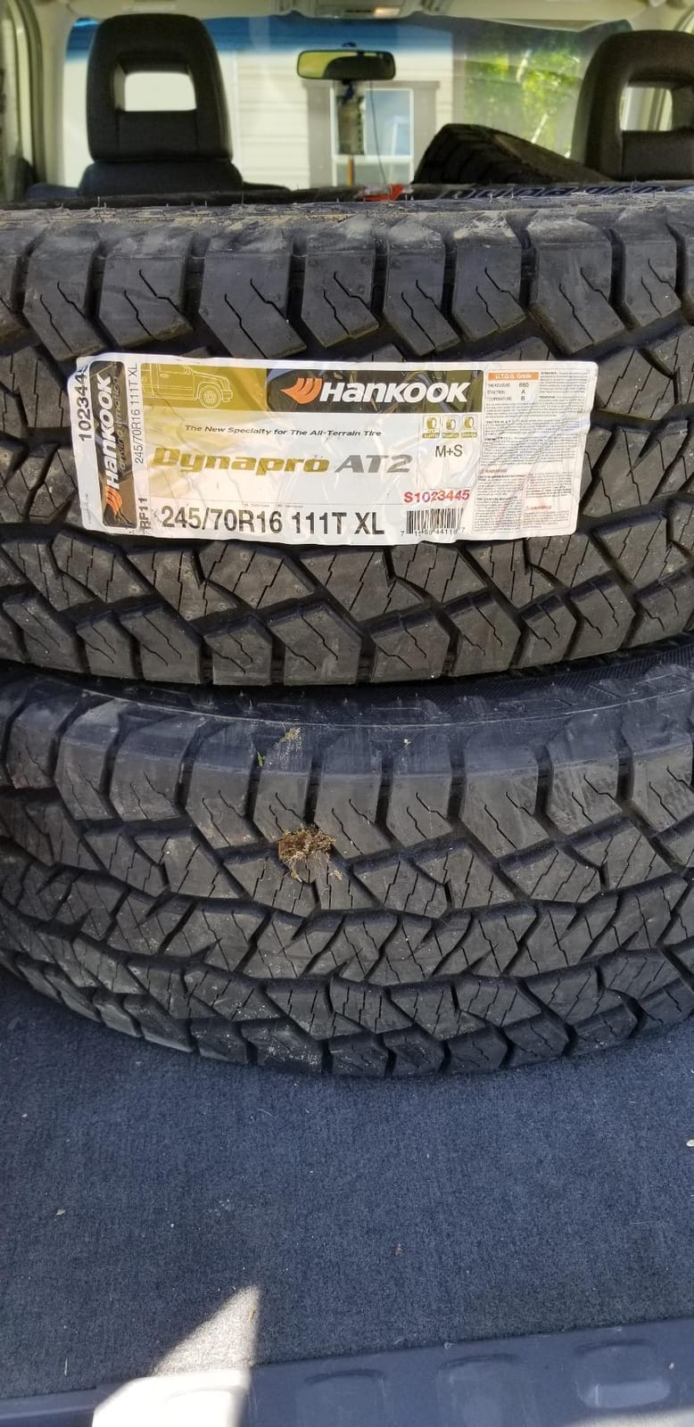 Hankook Dynapro AT2 RF11 all_ Terrain Radial Tire-265/70R16 112T customer photo 1