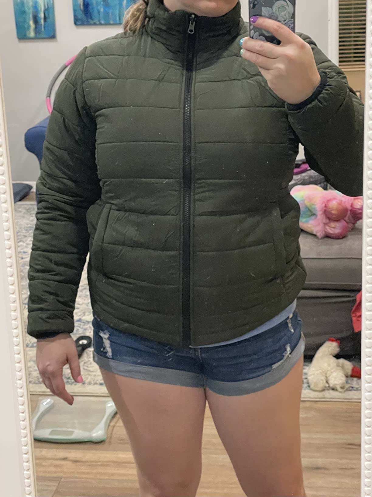 wantdo Women's 3 In 1 Ski Jacket Cotton Padded Liner Winter Coat customer photo 2