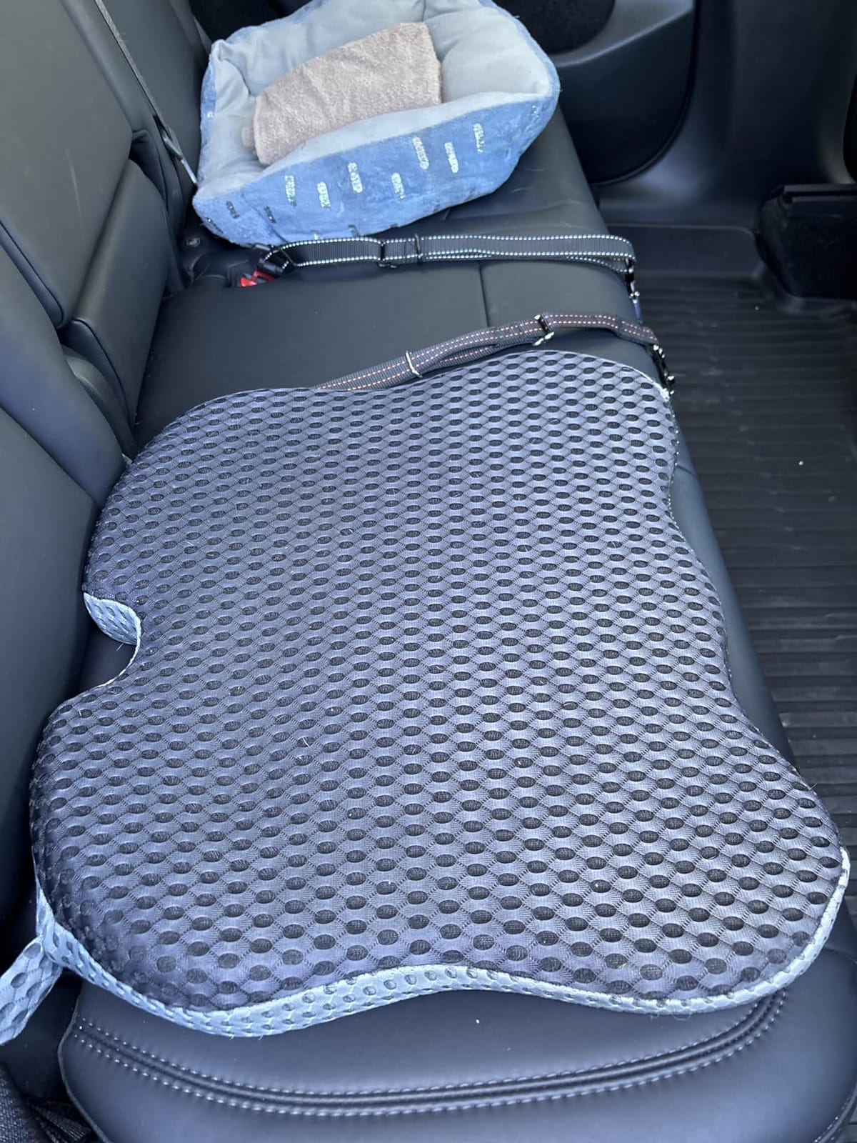 Wedge Car Seat Cushion for Driving for Better Visibility & Sciatica Relief customer photo 1