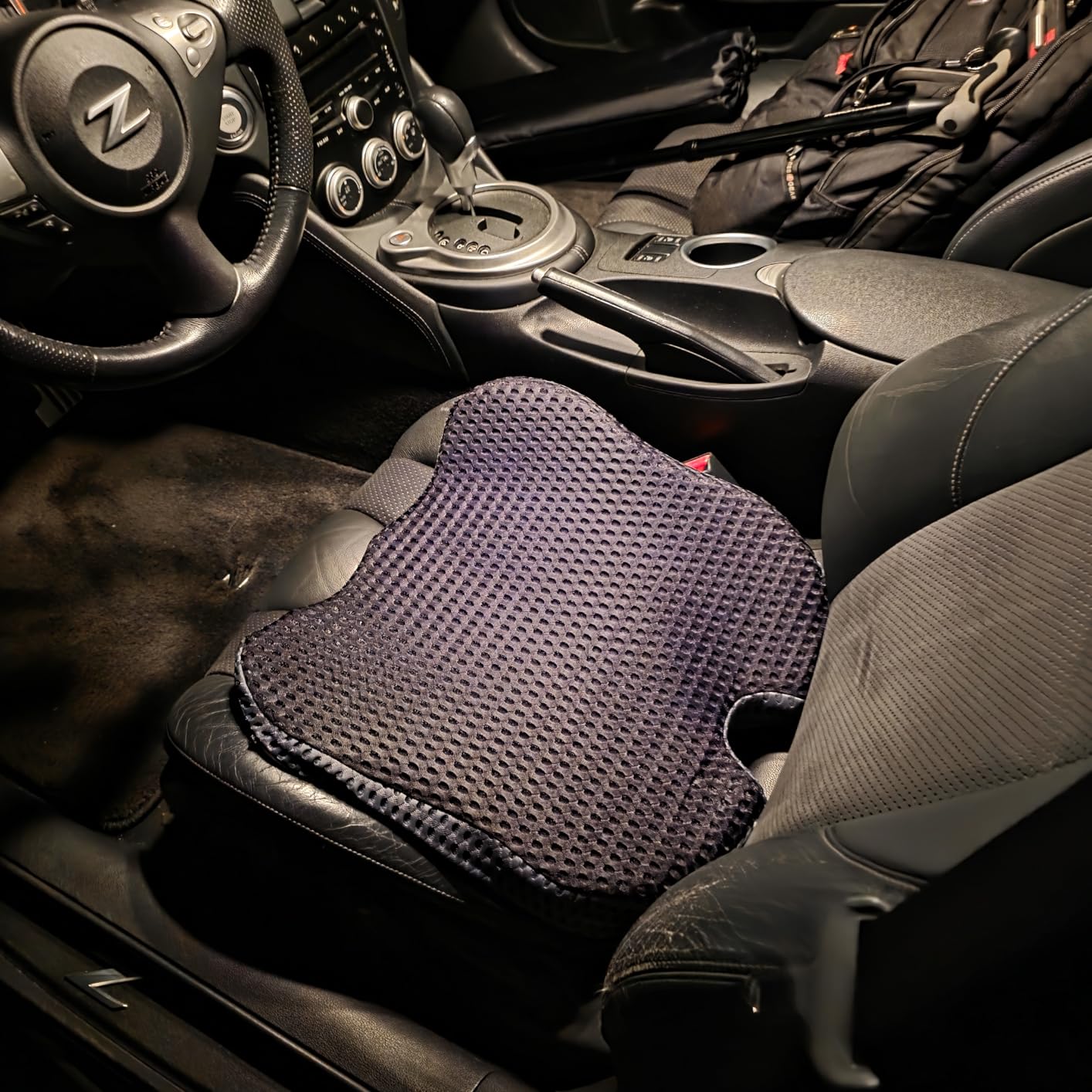 Wedge Car Seat Cushion for Driving for Better Visibility & Sciatica Relief customer photo 2