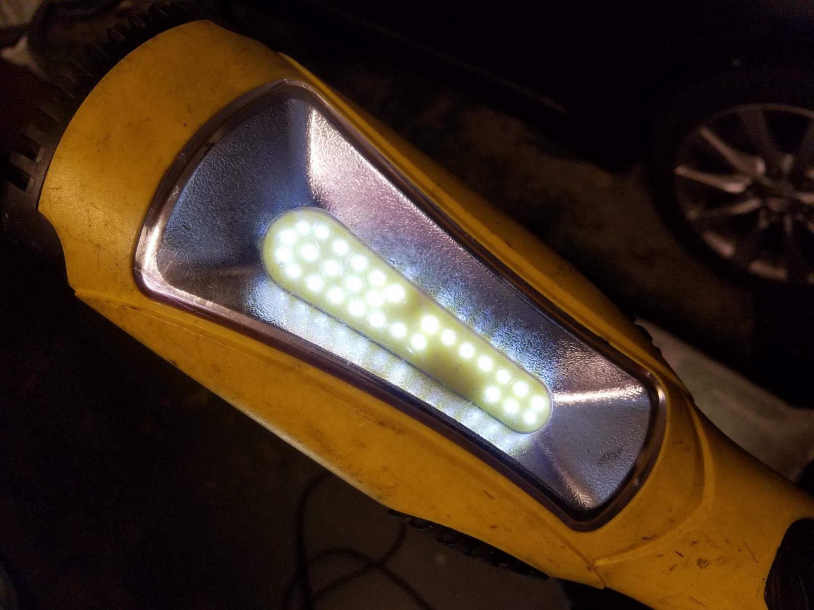 DEWENWILS LED Work Light 1200LM with 15FT Cord, Magnet Hook for Garage, ETL customer photo 2