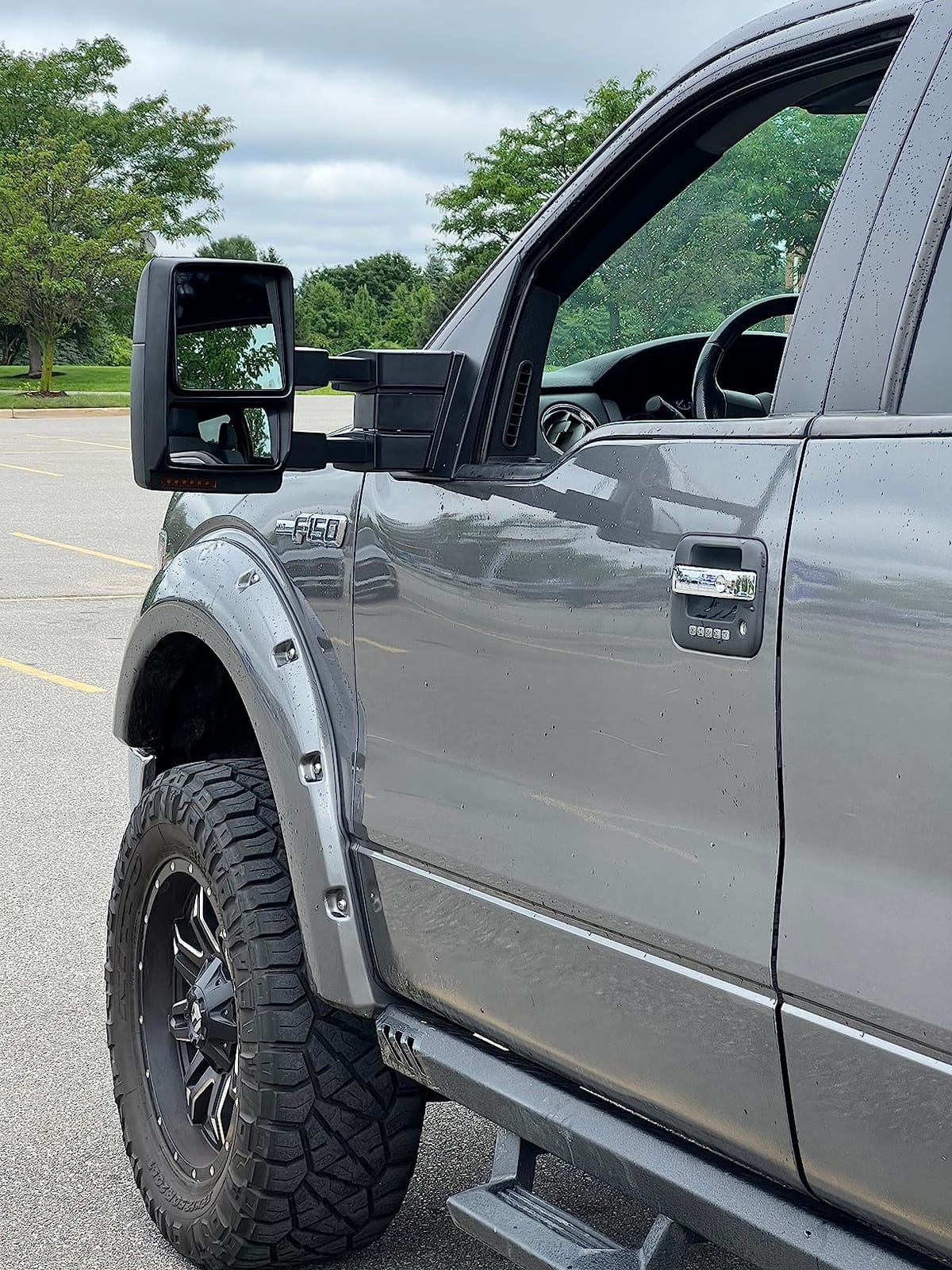 AUTOSAVER88 Towing Mirrors for 2007-2014 Ford F150 Super Duty Truck customer photo 2