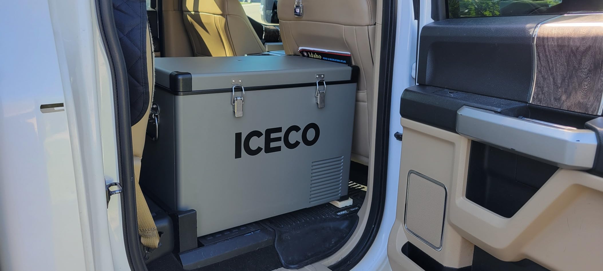 ICECO VL45 Portable Refrigerator with SECOP Compressor, 45Liters Platinum Compact Refrigerator, DC 12/24V, AC 110-240V, 0℉ to 50℉, Home & Car Use (without Insulated Cover) customer photo 2