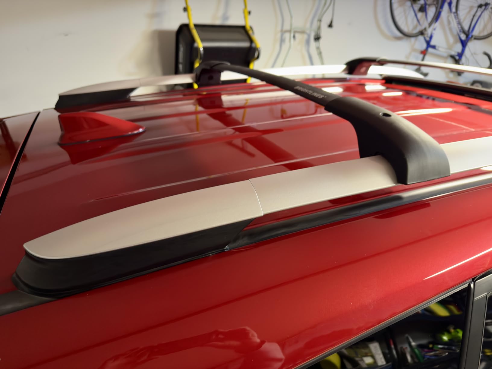 BRIGHTLINES Aluminum Roof Rack Crossbars for 2013-2018 Toyota RAV4, Black customer photo 1
