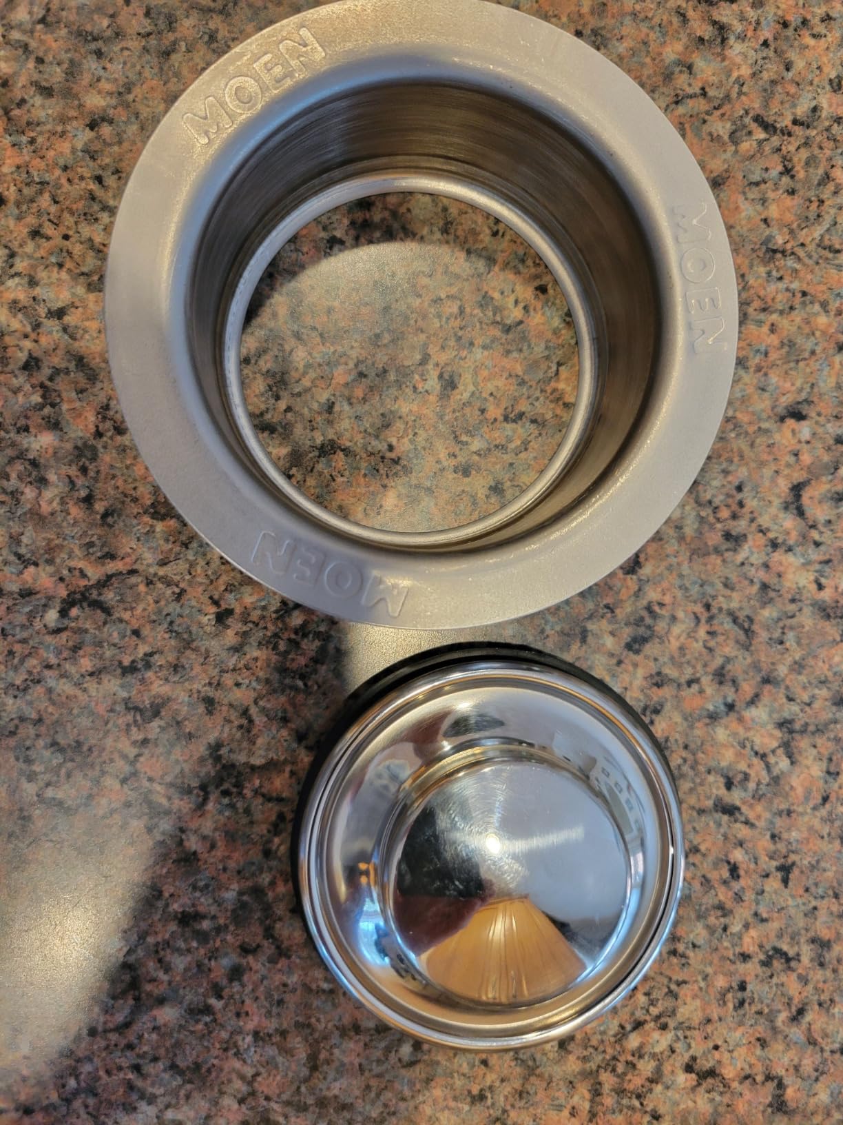 Moen Chef Series 1 HP Continuous Feed Lighted Garbage Disposal with Sound Reduction for Under Sink, Power Cord Included, EXL100C customer photo 1