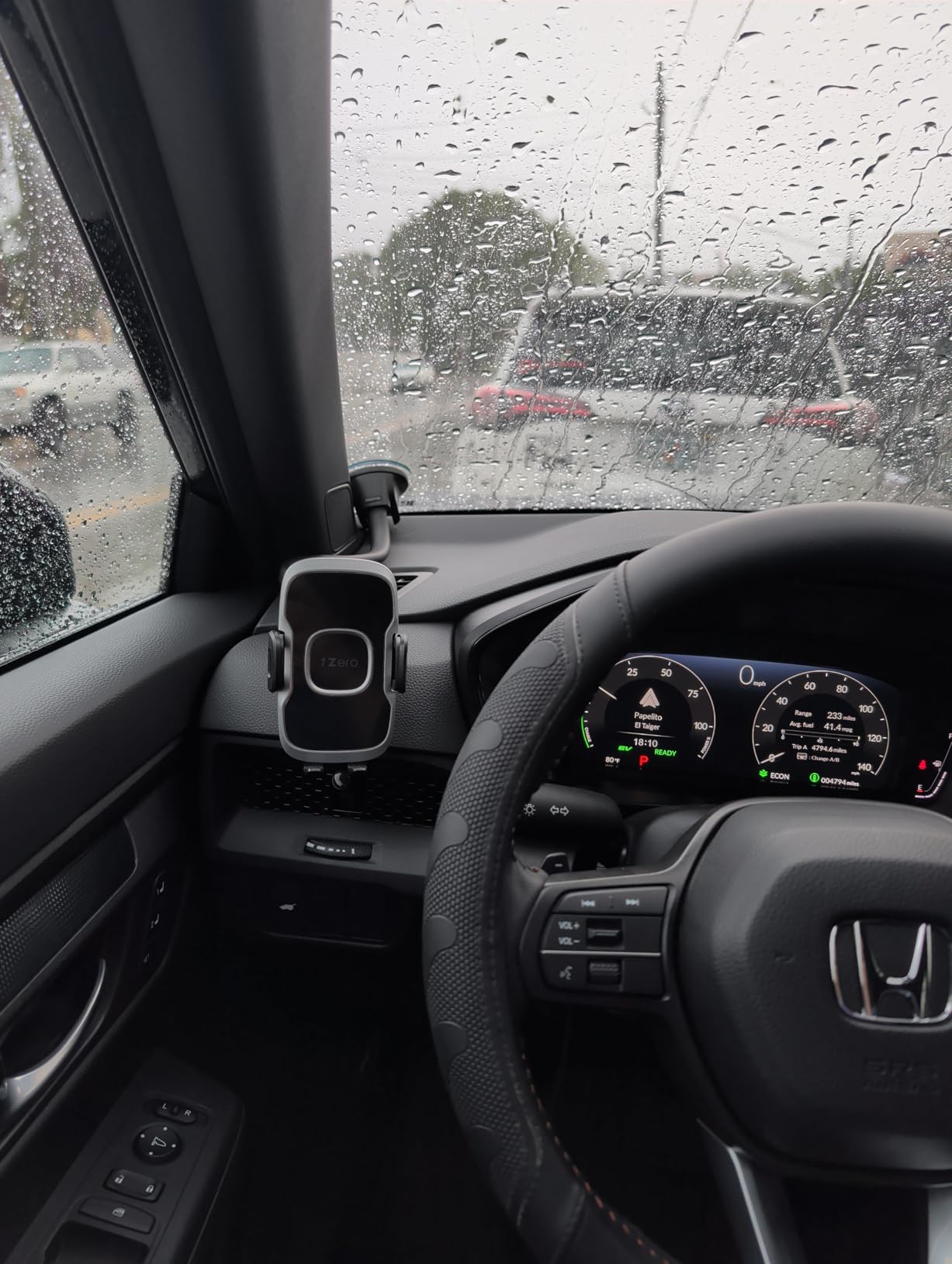 1Zero Solid Car Truck Phone Mount Holder with 14-Inch Gooseneck Long Arm customer photo 2