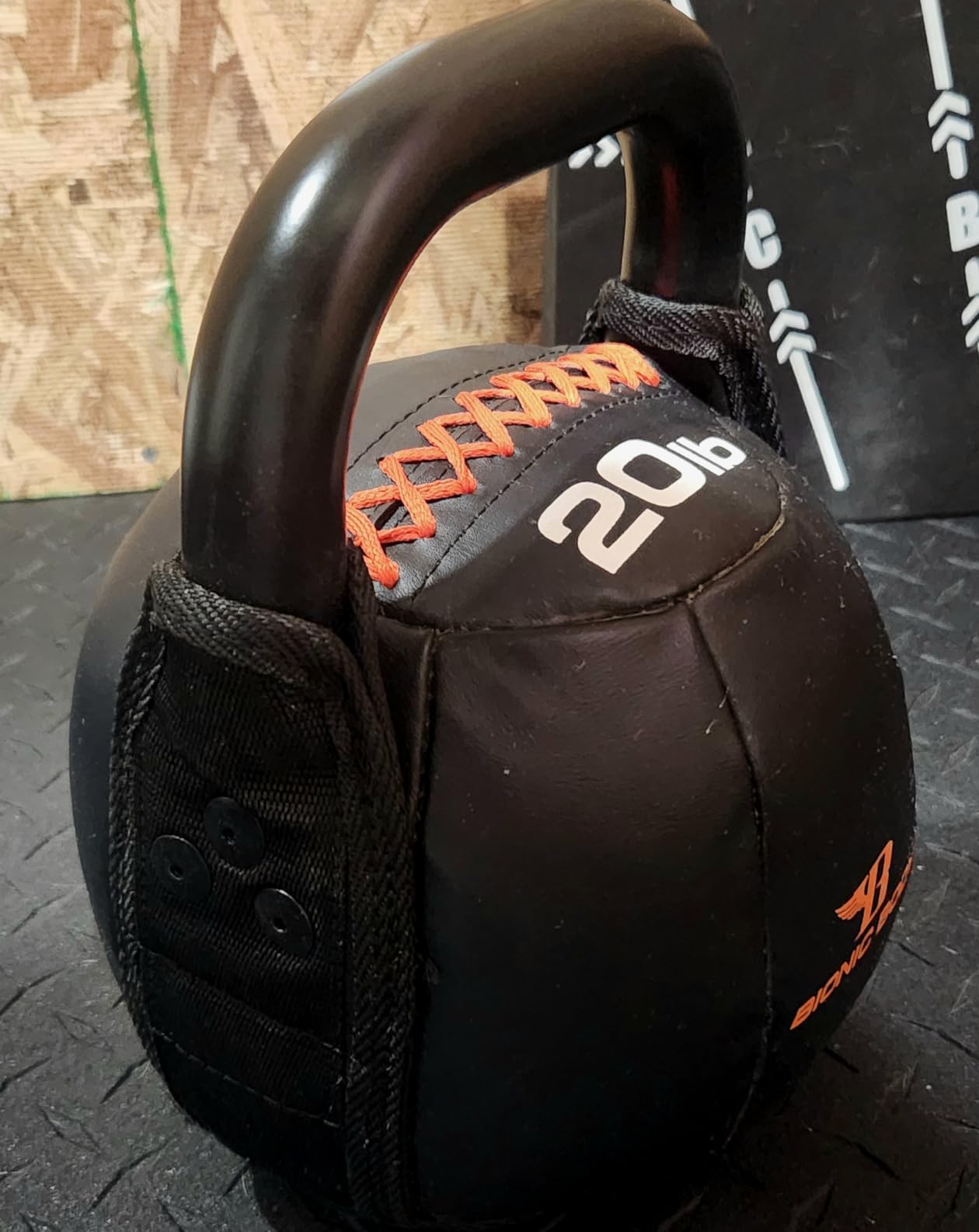 Bionic Body by Kim Lyons Soft Kettlebell with Handle | Soft Weight for Strength Training, Conditioning, Core & Full Body Workouts | Ergonomic Grip | Home Gym, Cross Training, HIIT & Functional Fitness Equipment customer photo 2